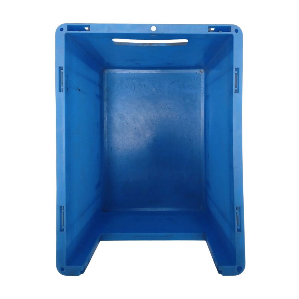 BITO Magazijnbak, 400x300x270 mm, euronorm, blauw pp, gebruikt