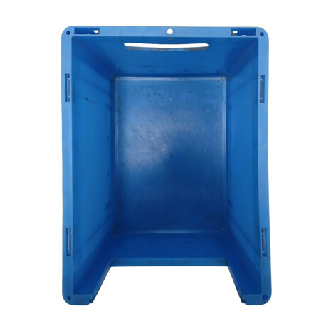 BITO Magazijnbak, 400x300x270 mm, euronorm, blauw pp, gebruikt