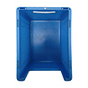 BITO Magazijnbak, 400x300x270 mm, euronorm, blauw pp, gebruikt