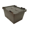 Emtrade (Nieuw) Distributiebak, 300x225x160 mm, grijs pp, nieuw