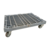 Emtrade Dolly kunststof 800x600x180 mm, 450kg, 2x zwenkwiel 2x bokwiel grijs, stapelbaar, gebruikt