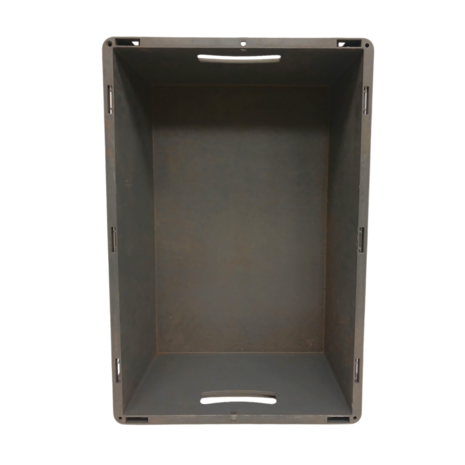 BITO Stapelbare bak Bito XL 6422 600x400x220 mm, PP05, donkergrijs, gebruikt