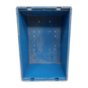 Auer Stapelbak, 600x400x280 mm, euronorm, blauw pp, gebruikt