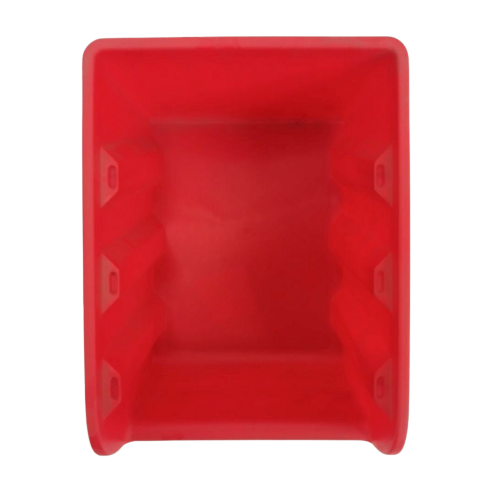 Emtrade Magazijnbak 240x175x130mm PP05 Rood, Stapelbaar, Gebruikt
