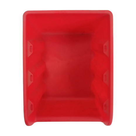 Emtrade Magazijnbak 240x175x130mm PP05 Rood, Stapelbaar, Gebruikt