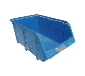 Emtrade Magazijnbak 325x205x150 mm PP05, Stapelbaar, Gebruikt