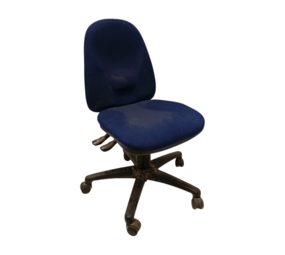 Emtrade Bureaustoel, zitting 46x46 cm, verstelbaar, zwenkwielen, gebruikt