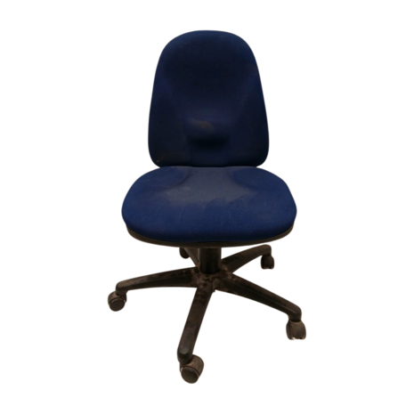 Emtrade Bureaustoel, zitting 46x46 cm, verstelbaar, zwenkwielen, gebruikt