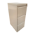 Emtrade Kantoorarchiefkast, 590x430x1045 mm, staal, beige/grijs, 3 lades, gebruikt