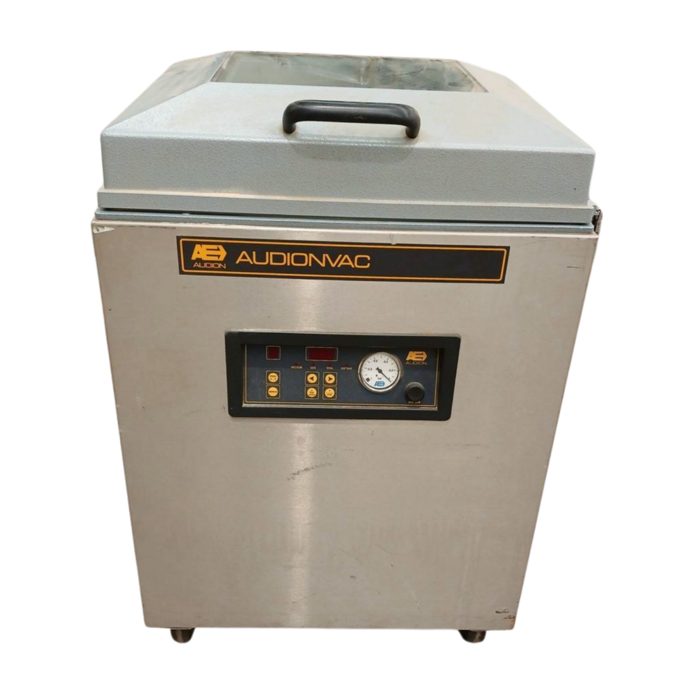 Audionvac Audionvac vm 203, vacuümverpakkingsmachine, aluminium, middelgroot, gebruikt per stuk