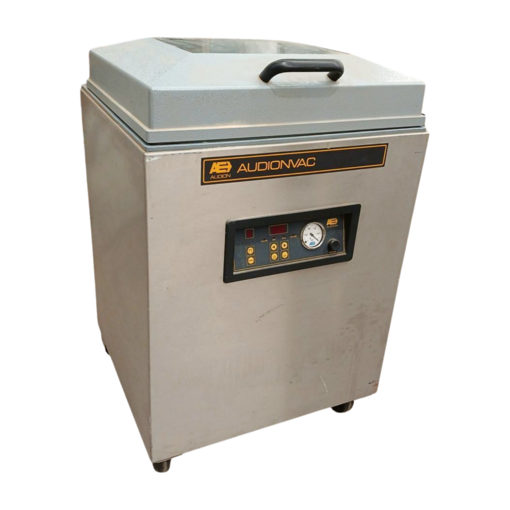 Audionvac Audionvac vm 203, vacuümverpakkingsmachine, aluminium, middelgroot, gebruikt per stuk