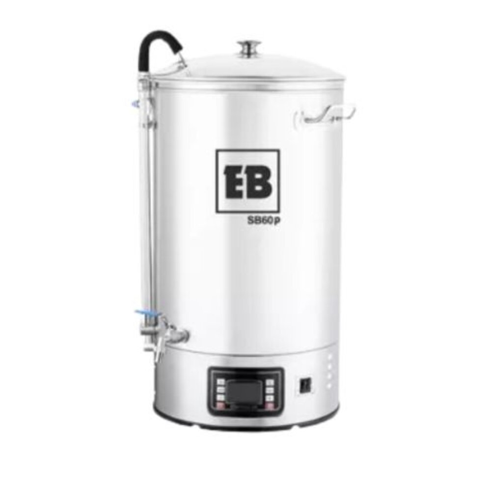 EasyBrew EasyBrew SB60P + koeler 60L, automatische brouwketel, inox 304, 60L, nieuw