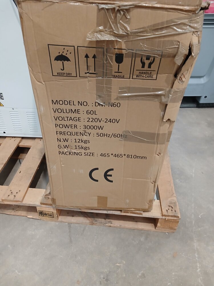 EasyBrew EasyBrew SB60P + koeler 60L, automatische brouwketel, inox 304, 60L, nieuw