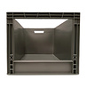 Embox Magazijnbak, 600x400x340 mm, euronorm, grijs kunststof, nieuw
