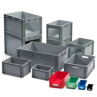 Nieuwe bakken en kratten