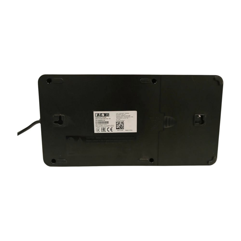 Eaton Eaton 3S700DIN, 700 VA UPS, offline, zwart, vrijstaand, gebruikt Eaton Eaton 3S700DIN, 700 VA UPS, offline, zwart, vrijstaand, gebruikt