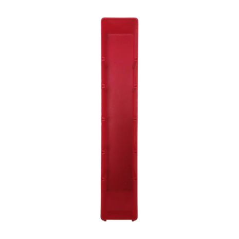 Emtrade Stellingbak 500x95x85 mm, rood pp, gebruikt Emtrade Stellingbak 500x95x85 mm, rood pp, gebruikt
