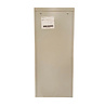 Emtrade Kantoorarchiefkast, 590x430x1045 mm, staal, beige/grijs, 3 lades, gebruikt