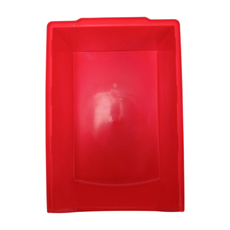 Emtrade Magazijnbak, 500x300x200 mm, rood pp, nieuw