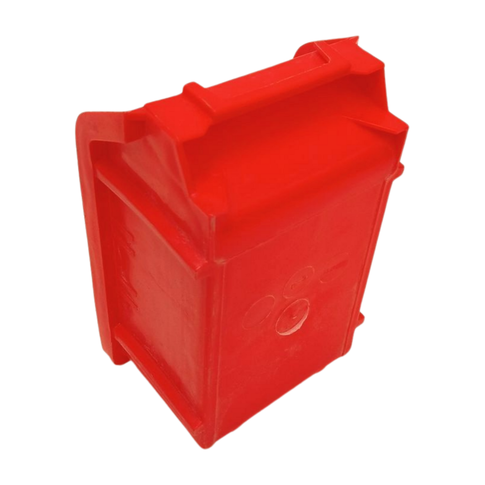 Emtrade Magazijnbak 165x100x70 mm, rood pp, gebruikt