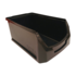 Magazijnbak 340x200x145 mm, zwart pp, gebruikt