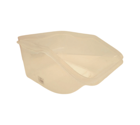 Araven Opslagbak 415x340x200 mm, levensmiddelgeschikb, met deksel, 16l, transparant pp, gebruikt