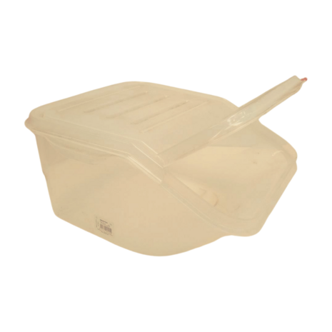 Araven Opslagbak 415x340x200 mm, levensmiddelgeschikb, met deksel, 16l, transparant pp, gebruikt