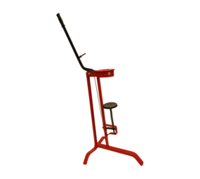 Kurkapparaat op voet, groot model, gebruikt