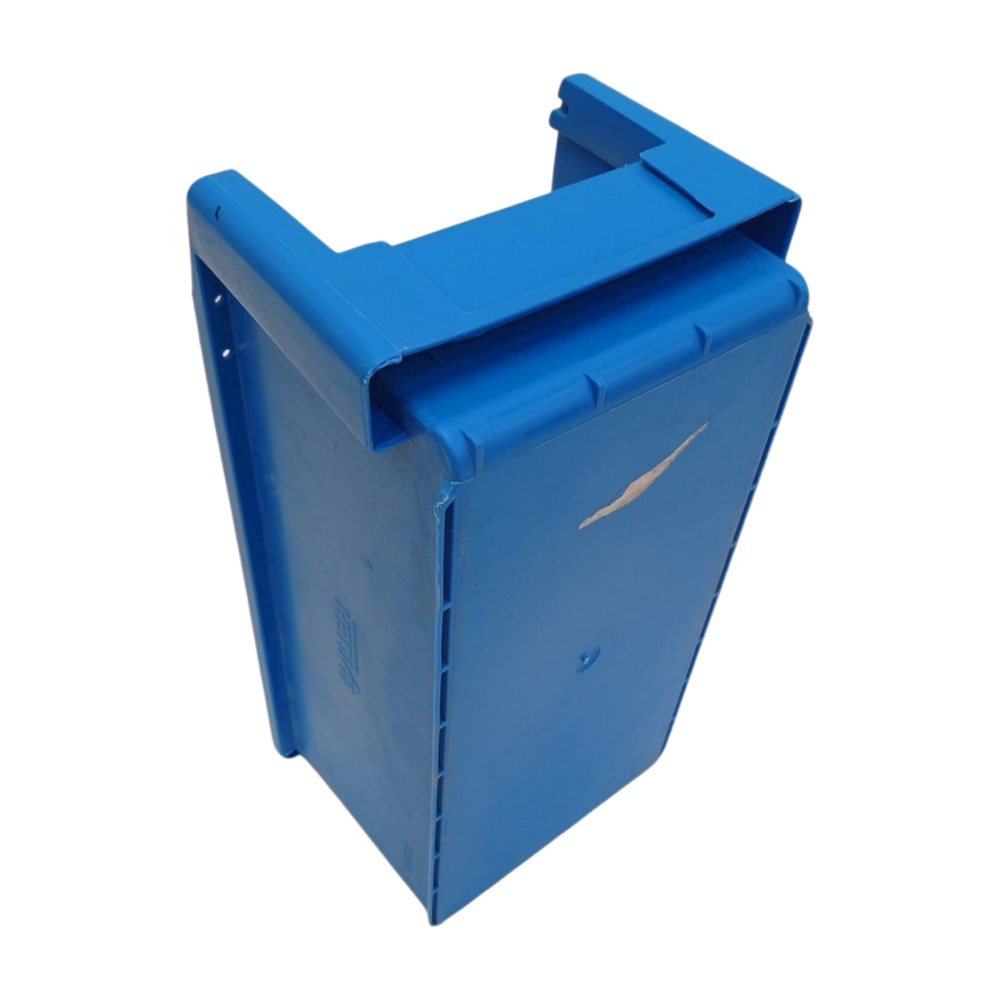 Auer Stellingbak 305x150x120 mm, blauw pp, gebruikt