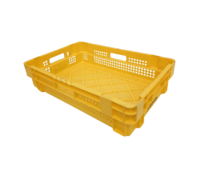 Nestbare Stapelkrat, 600x400x140 mm, euronorm, 23l, hdpe, gebruikt