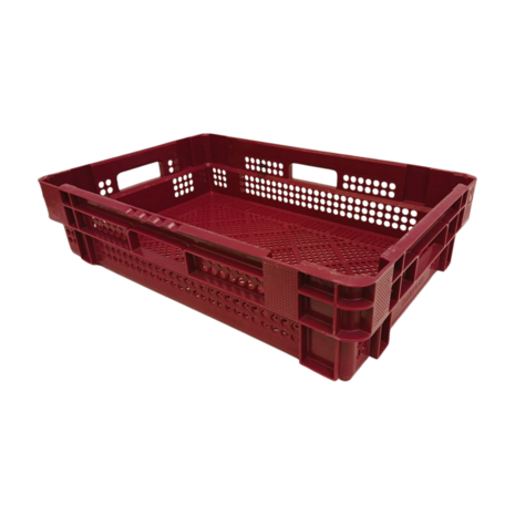 Nestbare Stapelkrat, 600x400x140 mm, euronorm, 23l, hdpe, gebruikt