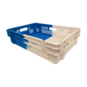 Nestbare Stapelkrat, 600x400x140 mm, euronorm, 23l, hdpe, gebruikt