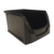 Emtrade Magazijnbak 220x140x125 mm, zwart pp, nieuw
