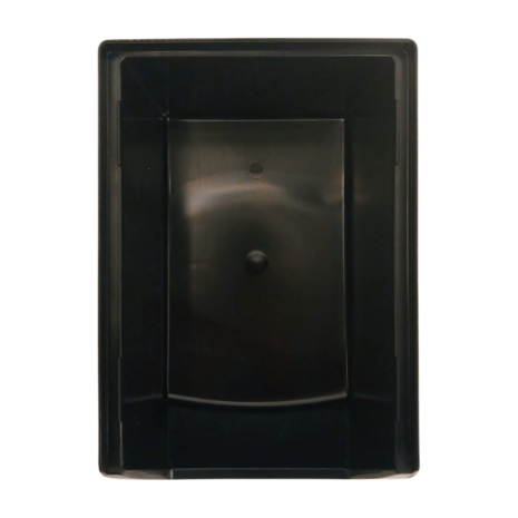 Emtrade Magazijnbak 220x140x125 mm, zwart pp, nieuw