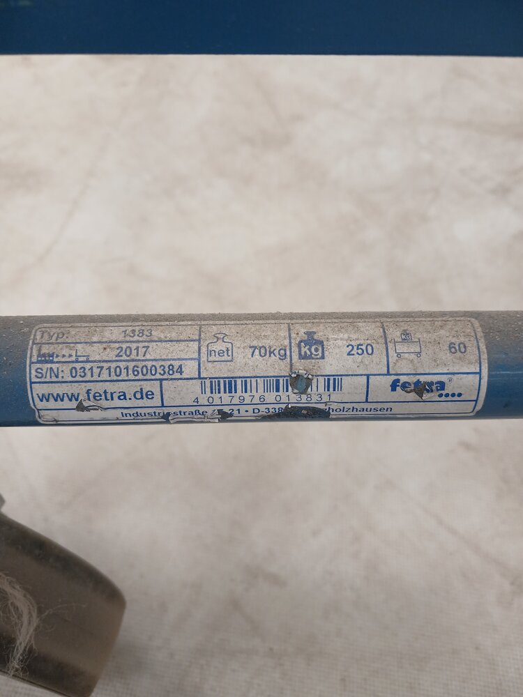 Fetra Bakkenwagen met 3 etages, gebruikt