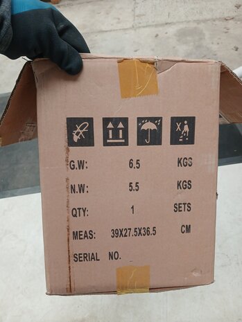 Emtrade Deyee zakkennaaimachine GK26-2A, gebruikt Emtrade Deyee zakkennaaimachine GK26-2A, gebruikt