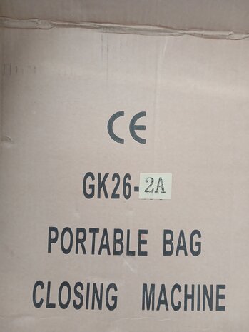 Emtrade Deyee zakkennaaimachine GK26-2A, gebruikt Emtrade Deyee zakkennaaimachine GK26-2A, gebruikt