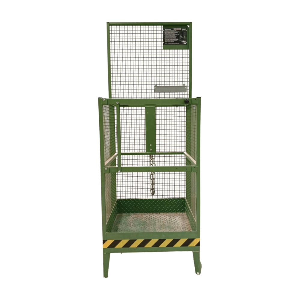 Emtrade Werkmand voor heftruck, staal, gebruikt