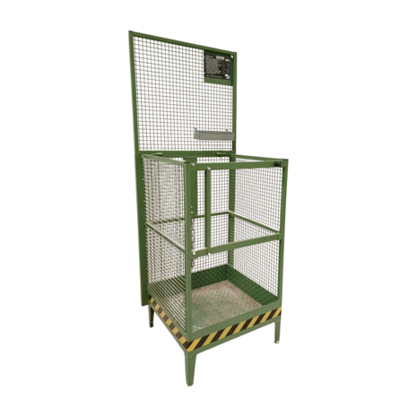 Emtrade Werkmand voor heftruck, staal, gebruikt