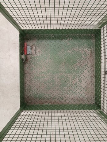 Emtrade Werkmand voor heftruck, staal, gebruikt