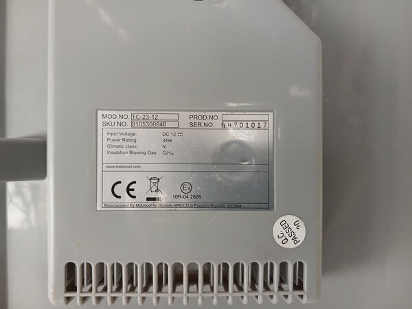 Emtrade Berger Mobicool TC-23-12 elektrische koelbox, gebruikt