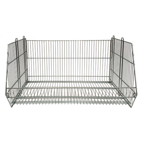 Emtrade Draadmand, 960x700x500 mm, verzinkt staal, demontabel, nieuw
