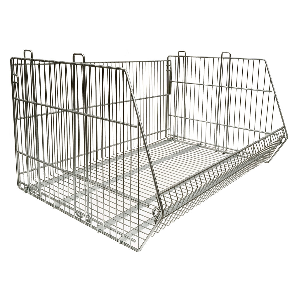 Emtrade Draadmand, 960x700x500 mm, verzinkt staal, demontabel, nieuw