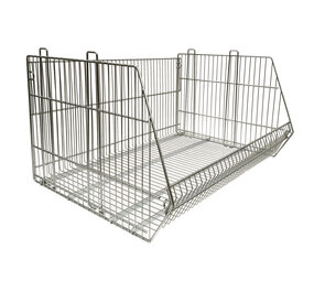 Emtrade Draadmand, 960x700x500 mm, verzinkt staal, demontabel, nieuw