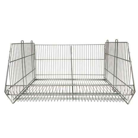 Emtrade Draadmand, 960x700x500 mm, verzinkt staal, demontabel, nieuw