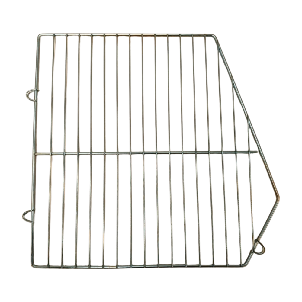 Emtrade Verdeelschot voor draadmand, 500x500 mm, verzinkt staal, nieuw