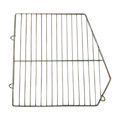 Emtrade Verdeelschot voor draadmand, 500x500 mm, verzinkt staal, nieuw