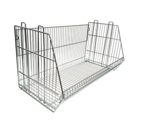 Emtrade Draadmand, 960x500x500 mm, verzinkt staal, demontabel, nieuw Emtrade Draadmand, 960x500x500 mm, verzinkt staal, demontabel, nieuw