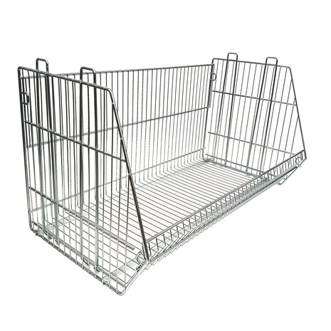 Emtrade Draadmand, 960x500x500 mm, verzinkt staal, demontabel, nieuw Emtrade Draadmand, 960x500x500 mm, verzinkt staal, demontabel, nieuw