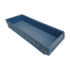 Stellingbak 600x234x90 mm, 9,4 liter, kunststof bak, gesloten, stapelbaar, blauw, gebruikt Stellingbak 600x234x90 mm, 9,4 liter, kunststof bak, gesloten, stapelbaar, blauw, gebruikt
